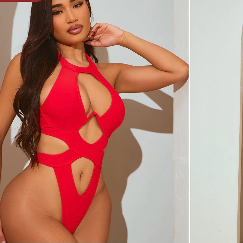 Sexy Red Swimsuit